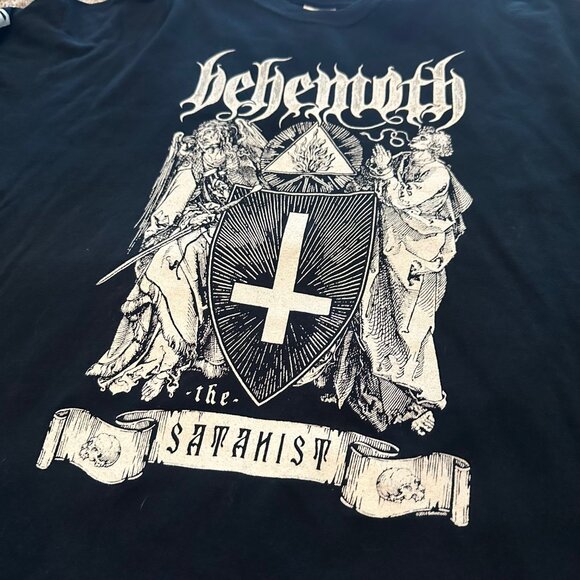 Behemoth Long Sleeve Shirt TOUR VERSION, Black Metal - Picture 1 of 5